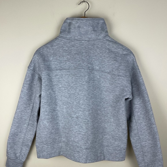 Soulcycle Funnel Neck 1/4 zip Sweatshirt Logo - Picture 2 of 8